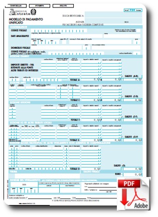 compilazione e stampa F-23 e F-24